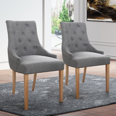Elegant Tufted Dining/Accent Chair