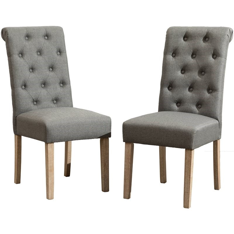 Fabric Tufted Chair (3 height Options)